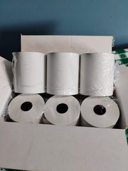 VONLYST THERMAL RECEIPT PAPER ( 3 1/8 IN WIDE X 230 FT ) 6 ROLLS