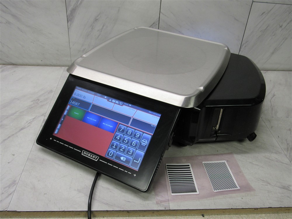 Hobart HTi-7LS – Service Scale 10.1″ Touch Screen w/ 7″ LCD customer Screen