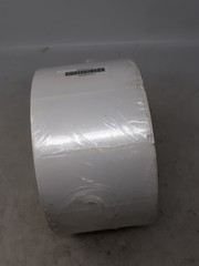 Zebra White Continuous Thermal Transfer Label Roll – 4in x 500ft