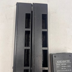 TWO 6-Pin NEXERGY BATTERY CHARGER AV140 FOR HEADSETS WITH ONE Power Supply QSR