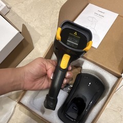 Inateck pro8 Wireless Handheld Barcode Scanner with Charging Base Dock