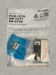 Casio SR-S720 Bluetooth Thermal Print Black Cash Register New Open Box