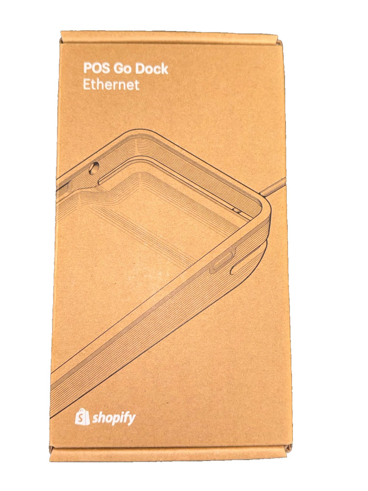Shopify POS Go Dock Ethernet NEW IN BOX – Charging Dock for POS Go – Shopify