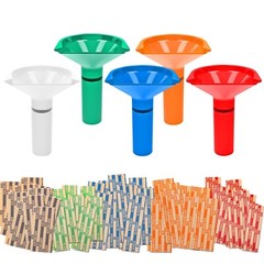 Coin Counters & Coin Sorters Tubes Set of 5 Color-Coded Coin Tubes and Assort…