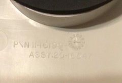 Symbol LS2208 Scanner Countertop Holder, Cup, Stand, P/N: 11-16199