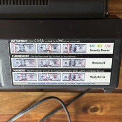 Royal Sovereign Three-Way Countertop Counterfeit Detector RCD-2000