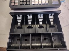 Casio PCR-T500 Electronic Cash Register Thermal Print Manual Drawer Keys