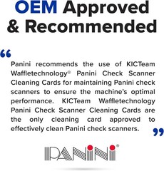 Panini Check Scanner Cleaning Cards 15