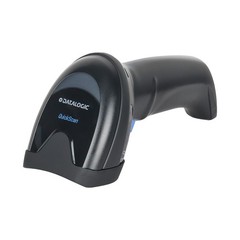 Datalogic QD2590-BKK1B Corded 2D Area Imager Wired Barcode Scanner W/Cable+Base