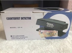 Fraud Fighter Counterfeit Money Detector – Electric – New in Box – Model UV-4