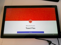 Toast Flex Restaurant System. POS, 5 Handheld Units, Printers, 22″ Monitors