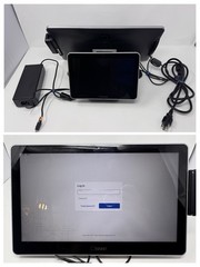 Toast Flex TT200 POS System Dual Display Power Supply Card Reader FACTORY RESET