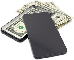 2 PCS Black Metal Cash Box – Single Row Currency Tray Money Holder with Lid – Mo