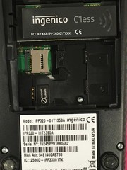 NEW Ingenico iPP320 Credit/Debit Card Reader Terminal IPP320-01T1358A w/UsbCable
