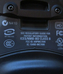 Symbol H9PMC7090 Handheld Pocket Barcode Scanner N410 MSR7000-100R
