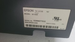 Epson TM-U220B M188B Dot Matrix POS Receipt Printer W/ (15) Receipt Paper Rolls