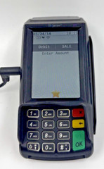 Dejavoo Z9 VEGA3000 3.5″ LCD POS Credit Card Terminal / Tested / w-power cord