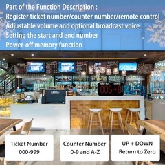 Take A Number System Now Serving Number Sign Simple Queue Management System