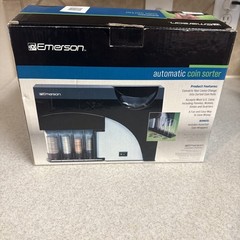 Emerson 4 Barrel Automatic Coin Sorter, w/ Box Great Condition
