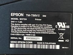 EPSON TM-T88VII Thermal POS Receipt Printer LAN, USB C31CJ57A99 M372A NEW*