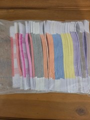 Assorted Money Bands – Self-Sealing Bill Straps, Color-Coded Denominations