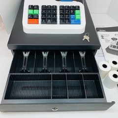 Royal Cash Register 410DX Cash Management System 89214G Keys Manual Tested Works