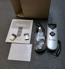 Eyoyo EY-015 Mini Bluetooth Barcode Scanner with charging cord