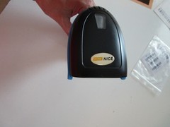 WoneNice Barcode Scanner Model WN6300 Wireless 2.4GHz Black Handheld Laser