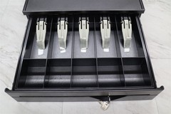 NEW IBM Locking Cash Register Drawer POS w/ Key