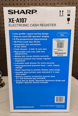 Sharp XE-A107 Cash Register