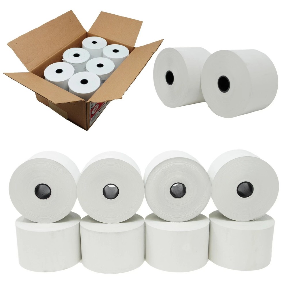 2 5/16″ x 400′ 55 gm Dresser Wayne Pump BPA Free Thermal Paper Rolls – 12 Rolls