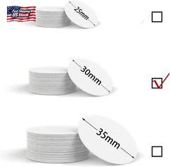 50Pcs NFC Tags NTAG215 NFC Cards Blank NFC Chips NFC 215 Tag Rewritable NFC Tag,