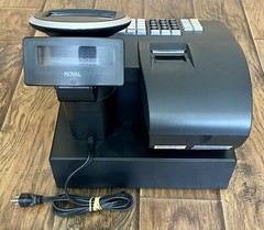 Royal Alpha 1100ML Electronic Cash Register — Tested/Working — No Key — See Desc