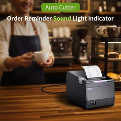 Rongta POS Printer 80mm Thermal Receipt w Auto Cutter