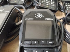 LOT OF 17 Ingenico Lane 3000 POS Terminals – Untested