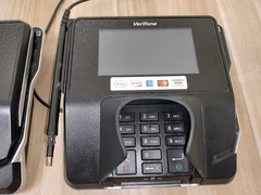LOT OF 2 – Verifone MX915 MX 915 1x M132-409-01-R 1x M177 POS CC Terminal Pinpad