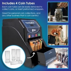 Nadex 36S Automatic Coin Sorter