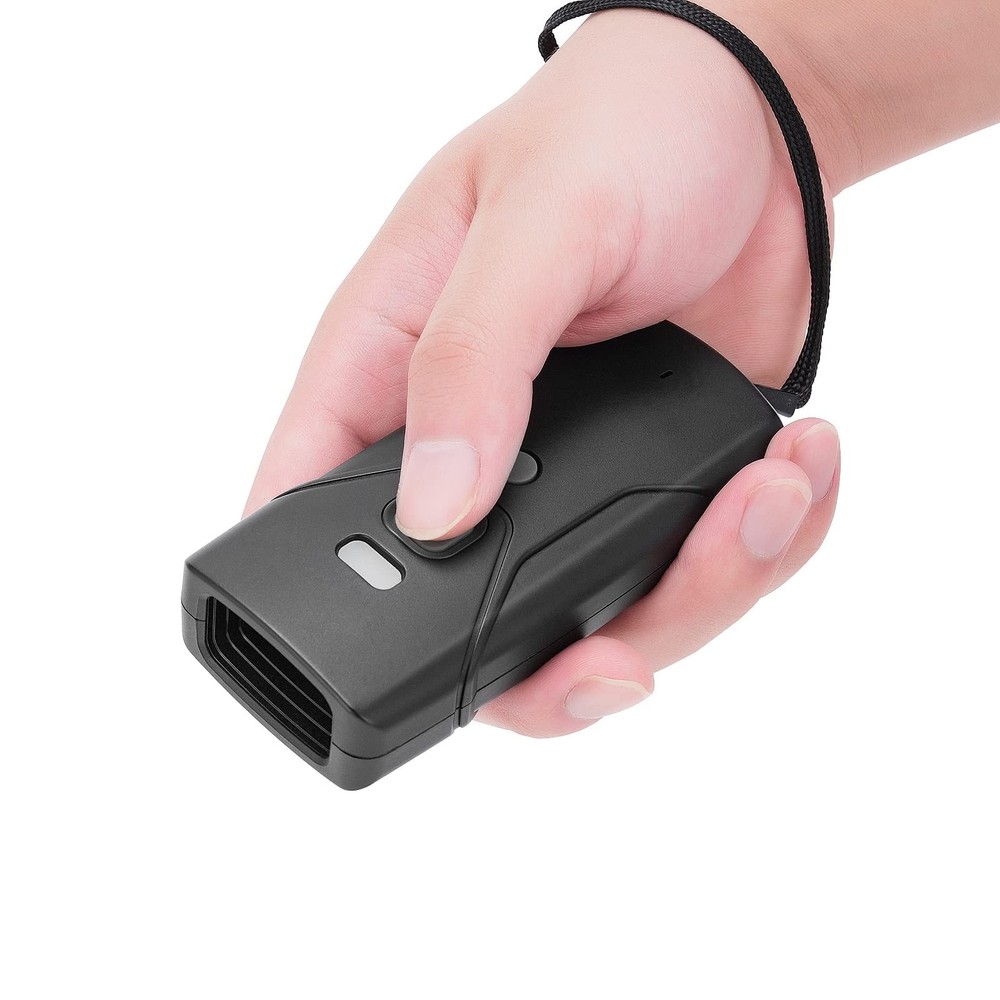 Bluetooth Barcode Scanner,Mini 2D Portable Wireless Barcode Scanner 3-in-1 Bl…