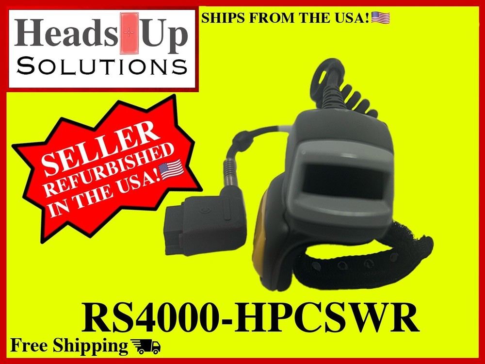 Zebra RS4000-HPCSWR with OEM Scan Engine! Seller Refurbished/Free Shipping! 🤯⚡️