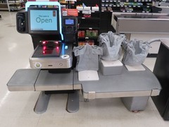 Lot of 4 – Toshiba Self Checkout System 7 6800-110 & SCO Manager Cashier Stand