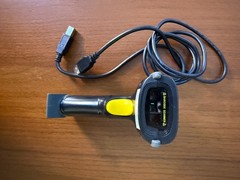 NADAMOO BUR3003 433MHz Wireless Barcode Scanner Tested Working Set of 2