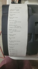 Epson TM-U220B M188B Dot Matrix POS Receipt Printer W/ (15) Receipt Paper Rolls