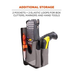 Ergodyne Squids 5540 Scanner Holster Pouch For Gun Grip Mobile Computers Holder