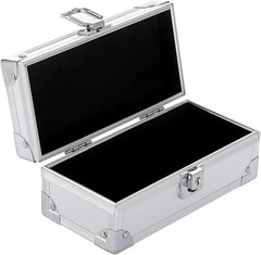 Lockable Cash Box Aluminium Alloy Money Box for Cash Money Storage Box Cash Box