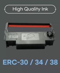 Epson ERC 30/34/38 Black & Red (144 each) Premium Quality POS Printer Ribbons
