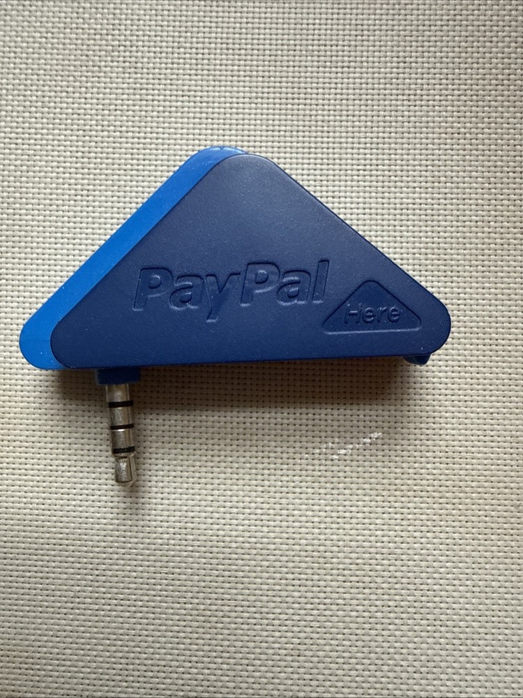 PayPal Mobile Credit Card Reader Swiper iPhone and Android 3.5mm Headphone Jack