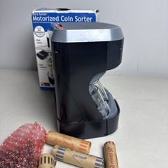 Magnif Ultra Sorter Motorized Coin Sorter 4873 USA with BONUS assorted CoinTubes