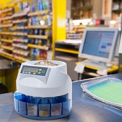 Digital Automatic Electronic Coin Sorter Machine 110V