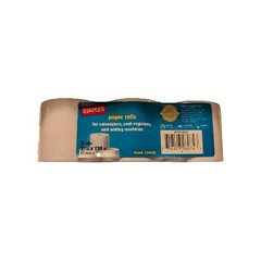 Staples 3 Paper Rolls 2 1/4″ x 130’ Calculator, Cash Register & Adding Machine