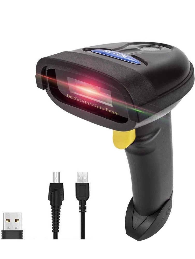 NETUM 2D Barcode Scanner, Compatible with 2.4G Wireless & Bluetooth & USB Wired